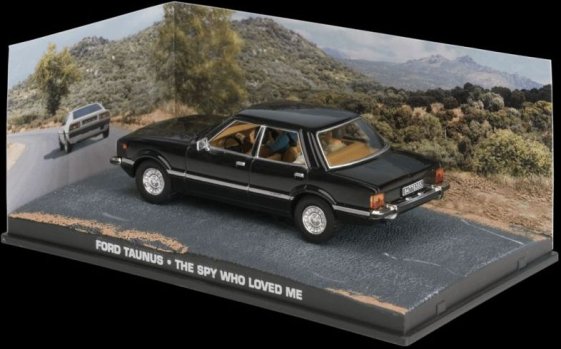 FORD TAUNUS - The Spy Who Loved Me - 1/43 scale model James Bond Collection