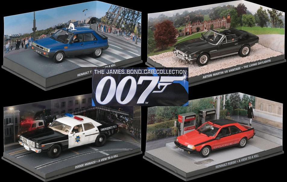 James Bond Diecast Car Collection