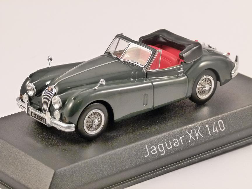 Jaguar XK140 Scale 1:43 Brown from Atlas Die-Cast 