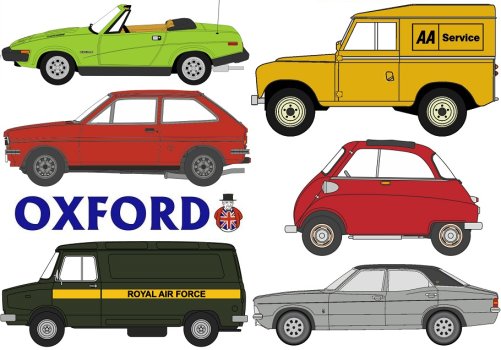 Oxford Diecast 2018 new releases