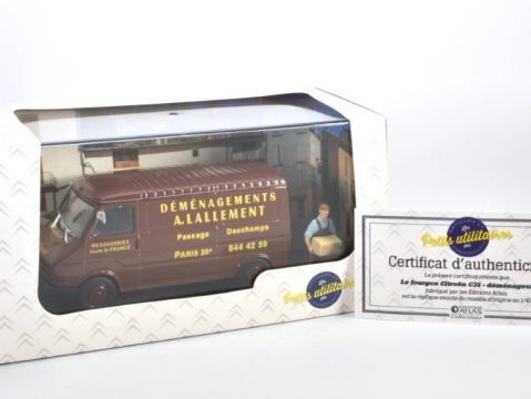 CITROEN C35 Van Removal / Demenagemeur - 1/43 scale model Atlas Editions