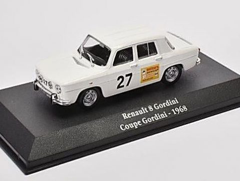 1968 RENAULT 8 GORDINI - Coupe Gordini - 1/43 scale model Atlas Editions