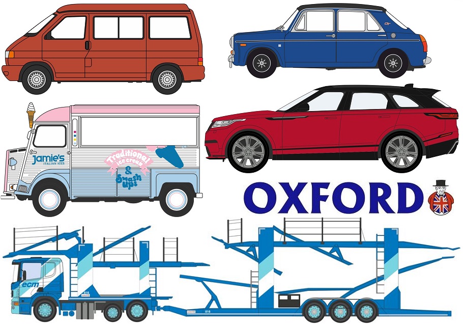 Oxford Diecast - 2018 New Announcements