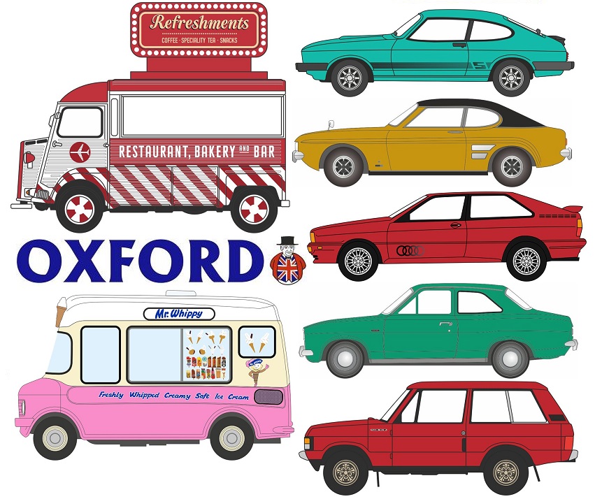 Oxford Diecast 2019 New Announcements