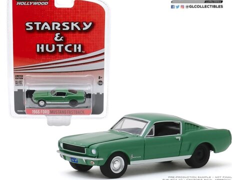 1966 FORD MUSTANG FASTBACK Starsky & Hutch 1/64 scale model GREENLIGHT