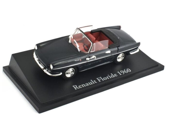 1960 RENAULT FLORIDE in Black - 1/43 scale partwork model Atlas Editions