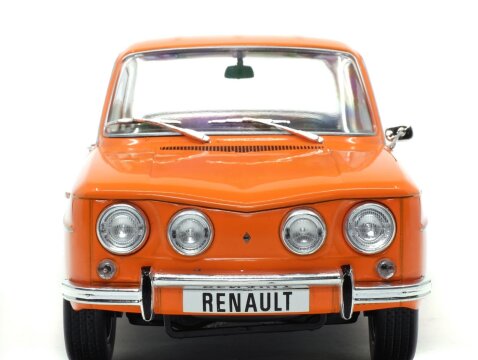 1967 RENAULT 8 TS in Orange 1/18 scale model by SOLIDO