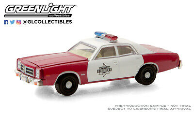 1977 DODGE MONACO Finchburg County Sheriff 1/64 scale model Greenlight