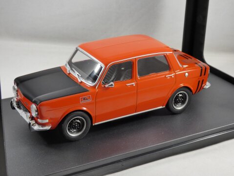 Model - 1970 Simca 1000 Rallye 2 in Red Manufacturer - Whitebox Scale - 1:24 (approx 17cm) Packaging - Brand new, boxed.