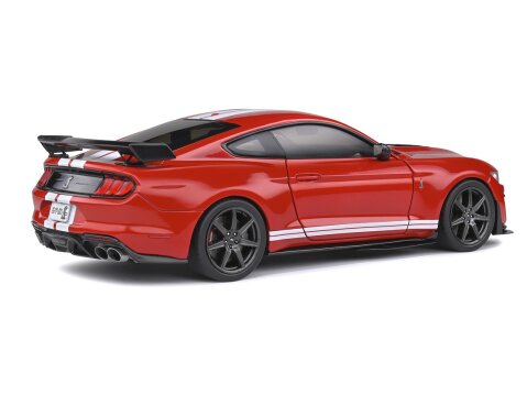 2020 FORD SHELBY MUSTANG GT500 in Red 1/18 scale model by SOLIDO