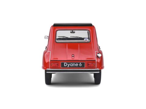 1968 CITROEN DYANE 6 in Red 1/18 scale model by Solido